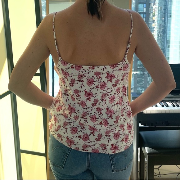 Rag & Bone Eva Floral Camisole Size 4 - Picture 3 of 6